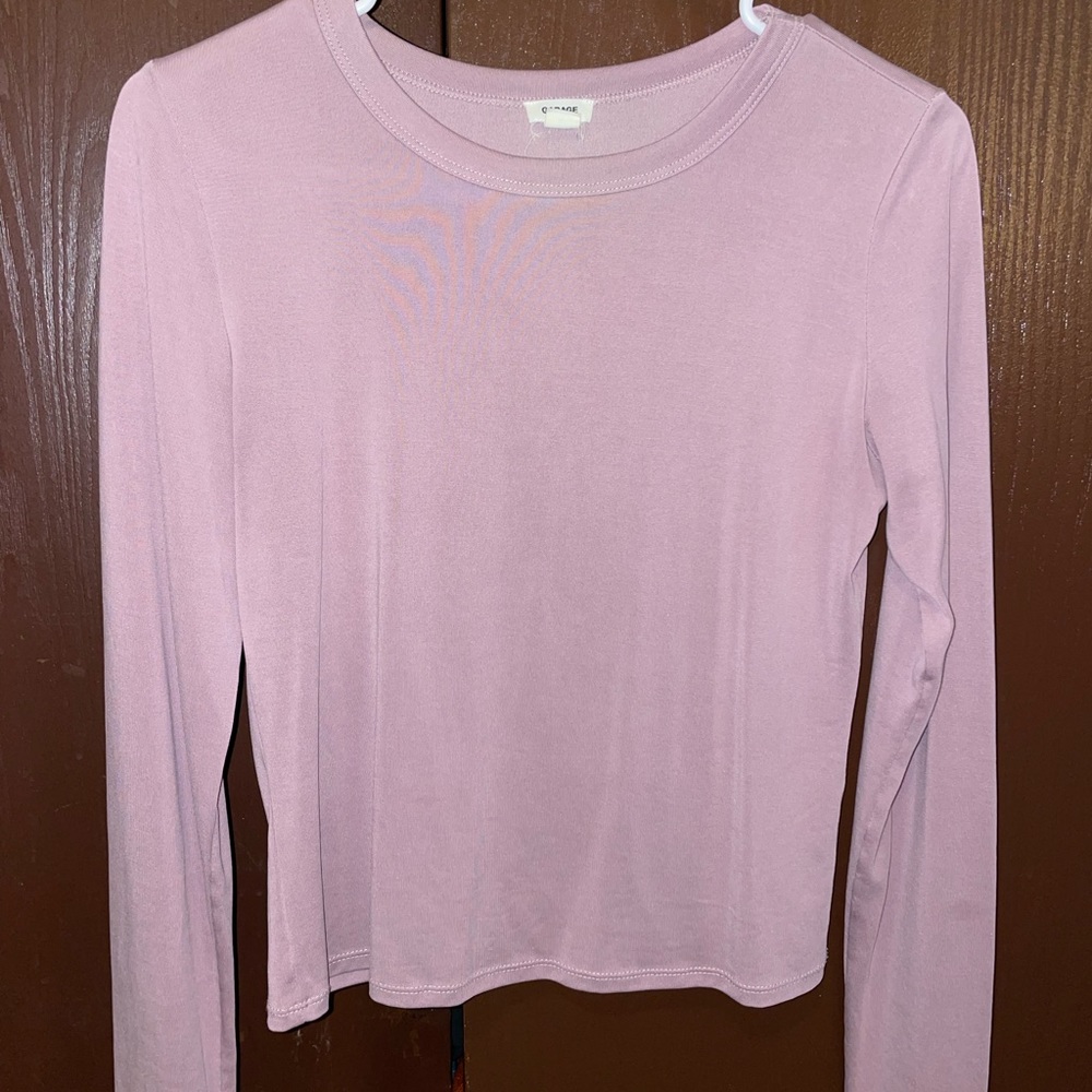 Lilac Colored Garage Long Sleeve, size small